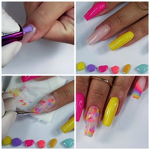 Cheer up your day with these adorable Spring-inspired nails! 🌸 | MetDaan Nails