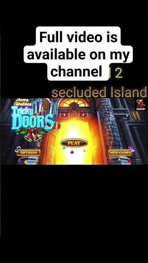 Tricky Doors Level 2 Secluded Island
