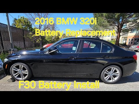 How to Replace 2016 BMW 3 Series Battery F30