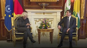 2.3K views · 169 reactions | Kurdistan Region President Nechirvan Barzani received German Minister of Defense Christine Lambrecht on Sunday, holding talks on bilateral ties and the continuous threat of the Islamic State (ISIS) group. READ MORE: https://www.rudaw.net/english/kurdistan/090120221 | Rudaw English | Facebook
