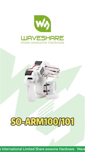 SO-ARM100/101,Official LeRobot, Zero Compatibility Worry,Strong Grip, Precision Control,6‑DOF