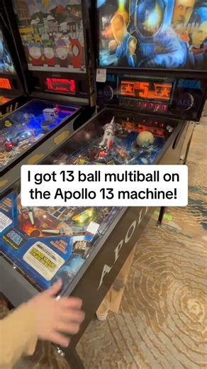 1.3K views · 217 reactions | 13 ball multiball on the 1995 Apollo 13...