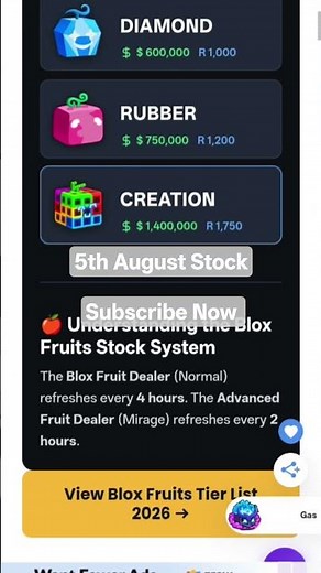 🚨 Blox Fruits Live Stock Update Today! #bloxfruits #bloxfruitstock #usa #uk #canada #bloxvalues