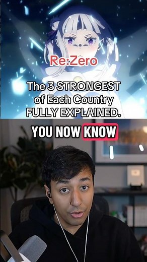 Re:Zero’s 3 STRONGEST Characters of Each Country FULLY EXPLAINED. #rezero #anime #isekai