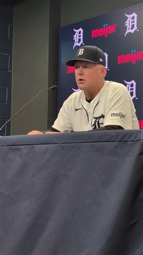A.J. Hinch talks about another Tigers loss