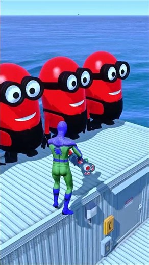 Spiderman Ragdolls Euphoria Physics + Fails + Jumps + Funny Moments vol.268