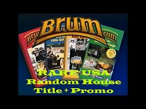 Brum Random House US Episode Openings and VHS Promo 1994 Series 1 (RARE)