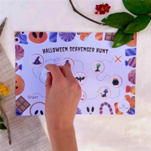 Printable Halloween Scavenger Hunt: Customizable Game for Kids (digital Download) - Etsy
