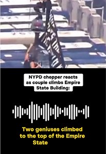 "He just proposed to her." An NYPD chopper pilot described the moment ... | empire state building nyc