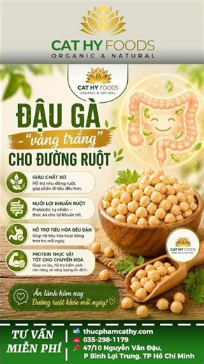 Đậu gà | "Vàng trắng" cho đường ruột