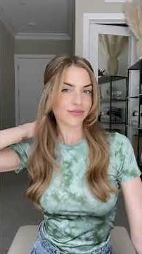 HOW TO DO A KNOTTED HALF-BACK USING A HAIR FORK