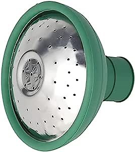 Universal Garden Watering Can Rose Head, Metal & Rubber, Pink, Water Sprinkler Sprayer, Fit All Watering Can Rose, Nozzle Replacement, Garden Watering Tool (1PCS)