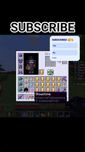 Crystal PvP GOD Mode in Minecraft Java 💎⚔️ #minecraft #viral #gaming