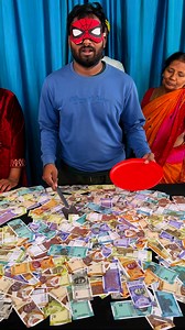 128K views · 321 reactions | Family Money Scoop Challenge, Watch Till End Challenge #money #challenge | Vijay Challenge | Facebook