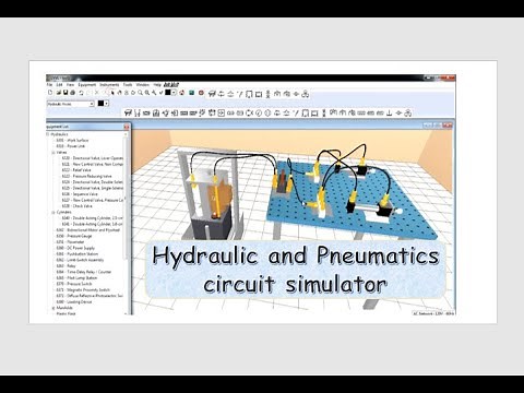 Lab Volt | Hydraulics and Pneumatic circuit simulator