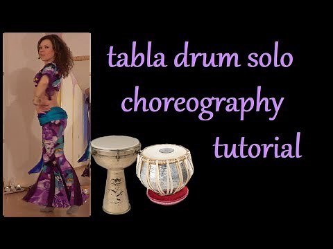 belly dance drum solo choreo - part 1 - mastering it