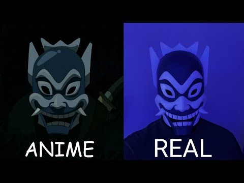 I MADE the Blue Spirit mask from ATLA ! | 5 min BUILD
