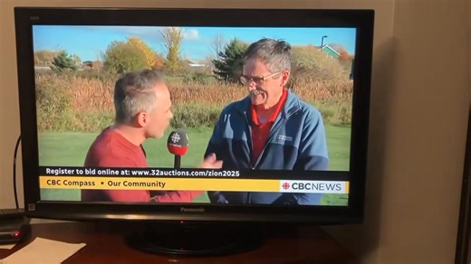 Guess who was on Compass advertising our upcoming Online Auction? (www.32auctions.com/zion2025) | Zion Presbyterian Church