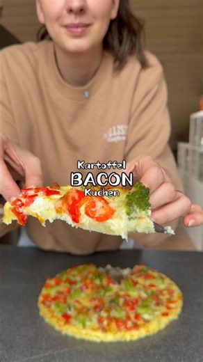 Kartoffel Bacon Kuchen 🍰