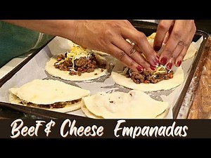 I Decided To Make Simple Beef & Cheese Empanadas For Dinner | ThymeWithApril