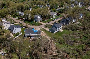 See the 11-mile path Kalamazoo County’s tornado took Tuesday