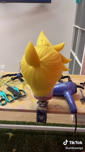 Len Kagamine Wig Styling Tutorial