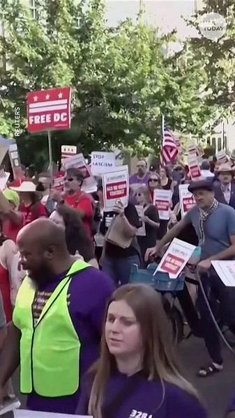 Labor Day protests begin in DC with nationwide rallies planned