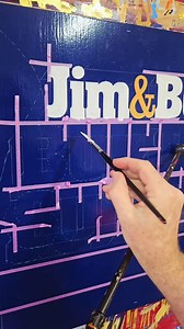 🖌🖌🖌🖌🖌🖌🖌🖌#signwriter #signpainting #handpaintedsigns #letterartacademy #signwriting #signpainter #letterarttape #signwritingcourses #letterartbrushes #alphanamel #handlettering #pinstriper ##typography #calligraphy #pinstriping #tattooartist #learntopaintsigns | John King Letter Art