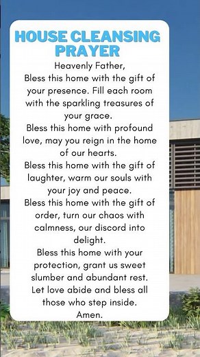House Cleansing Prayer - Spiritual Cleansing For Your Home