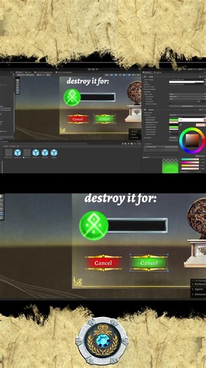 Store Menu (WIP) | Dismantling Items for Knowledge | Champion of Lore
