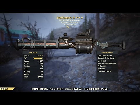 Fallout76: Railway Rifle can be used in Stealth!
