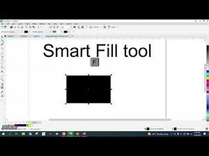 Corel Draw Tips & Tricks Hot key for the Smart Fill Tool short cut
