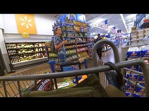 [French] Visite d'un supermarché américain - Walmart