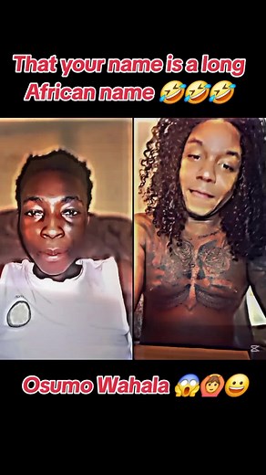 That your name is a long African name 🤣🤣🤣 #comedia #funnytiktok #2millionviews #trendingvideo