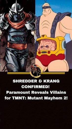SHREDDER & KRANG IN MUTANT MAYHEM 2: Official Confirmation & Release Date!