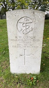 Regulating Petty Officer Harold William Cornish was born on 17th October 1885, in Galgate, near Lancaster, Lancashire. Before joining the Royal Navy, he worked as an Ironmonger’s Assistant — but the call of the sea proved stronger. On 27th August 1902, aged just 16, Harold enlisted in the Royal Navy and began his lifelong service aboard HMS Northampton, a training ship for boys. Over the years, he served on at least eight ships and multiple shore bases, steadily rising through the ranks from Boy