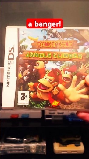 Donkey Kong Jungle Climber On Nintendo DS! 🦍 #DonkeyKong #JungleClimber #NintendoDS