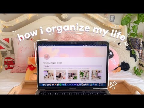 how i organize my life (notion tour + free template)