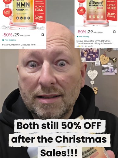 Element 5 NMN and Resveratrol are in my opinion the best antiaging and longevity supplements that I have found on TikTok Shop. It's a combination that works for me having been taking them both for 12 months now. 3rd party lab tested, no binders or fillers, made in the UK with complete transparency. There's no better time to try them!! #nmn #resveratrol #antiaging #longevity #tiktokmademebuyit @Element 5