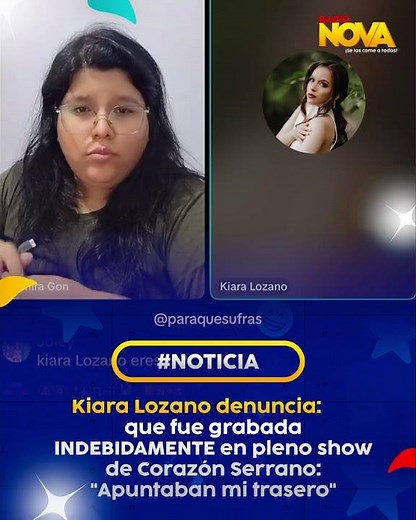 KIARA LOZANO was IMPROPERLY filmed during her show 😨🚨