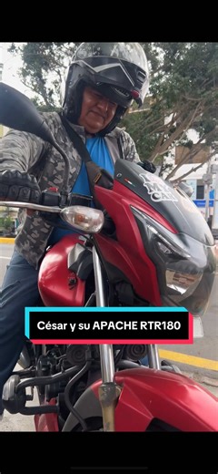El gran César nos comparte su experiencia con su Apache. | #TVS #RTR180 #Motos #MotosPeru