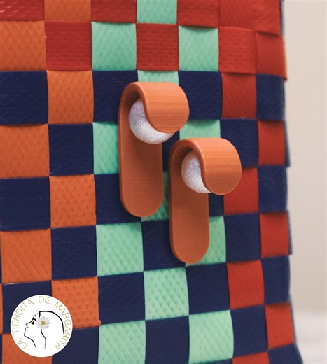 Mid-century Inspired 3D Printed Earrings Lightweight Original Design - Etsy