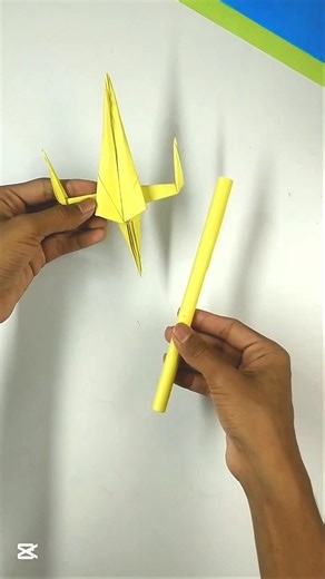 How to make trident | Amazing origami trident with paper | #shorts #artscraft #craft #diy