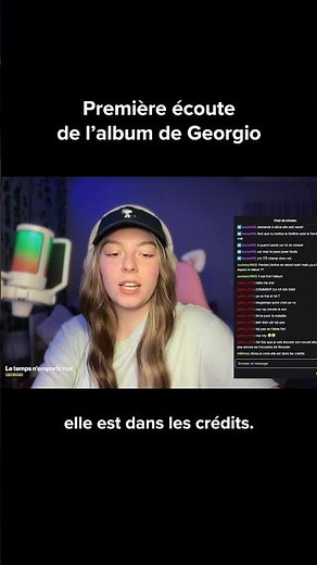 Première écoute album de GEORGIO