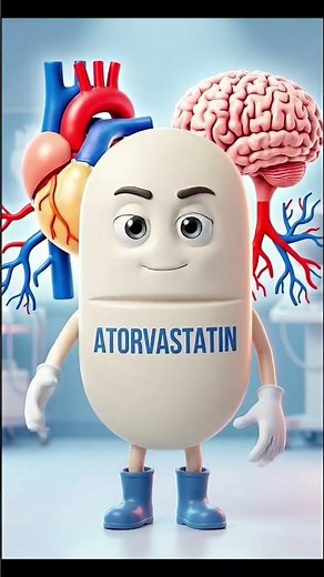 Atorvastatin Explained in 30 Seconds 💊 | Cholesterol Medicine Facts