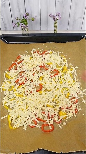 Paprika-Chips aus dem Ofen: knuspriger Low-Carb Snack mit nur 2 Zutaten