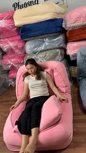 The pink lazy sofa!!! 🛒 SHOPEE: https://s.shopee.ph/5Ac5ZQ2bT4 🛒 LAZADA: https://c.lazada.com.ph/t/c.1MuxPr #ShopeePH #LazadaPH | PH Shoppers