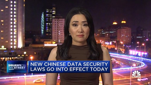 New Chinese data security laws go into effect