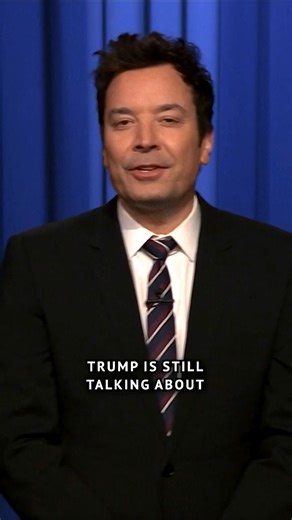 Trump is still talking about taking over Greenland 😳 #FallonTonight #TonightShow #Trump #shorts