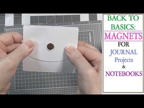 How to use Magnets in Crafting Projects. Helpful tips. Beginners guide. Back to Basics.